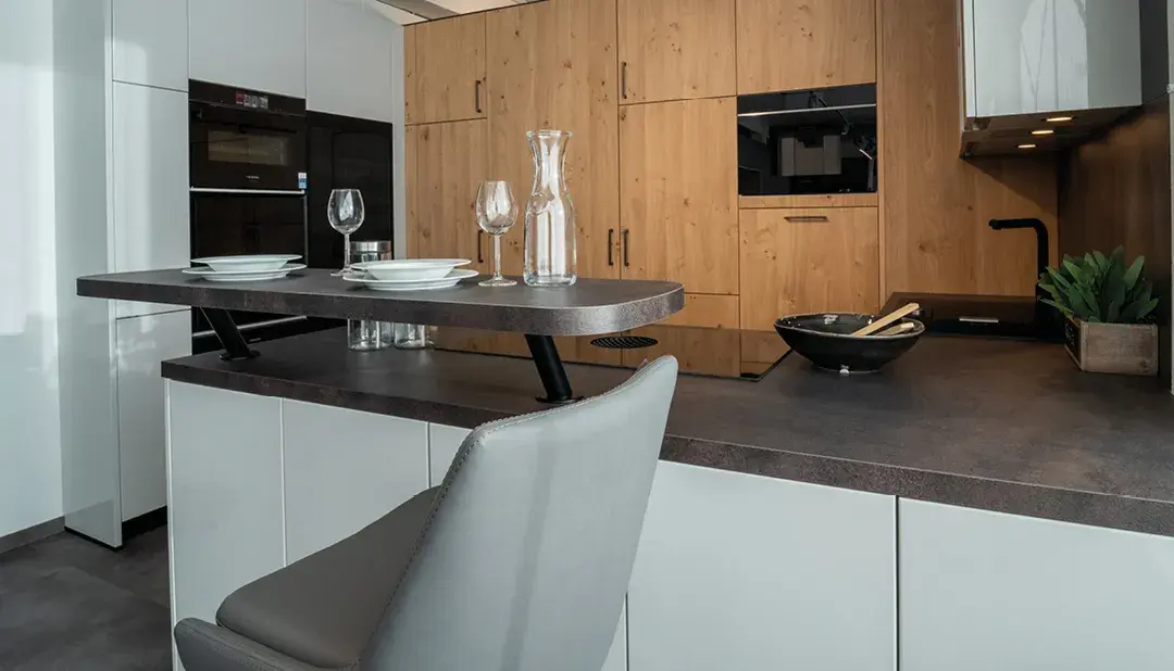 Küchenlösung in Küchenstudio Geigl